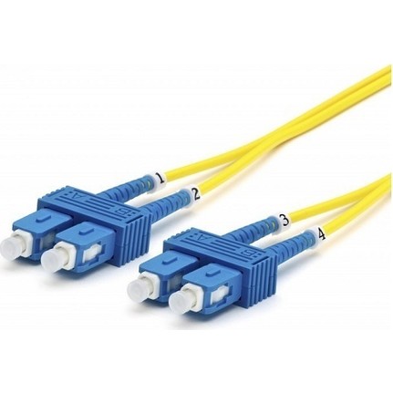 FBR-SM-SC-SC-DX-5M SC-SC (SM) SINGLE MODE FIBER PATCH KABLO - 5 METRE ( DX )