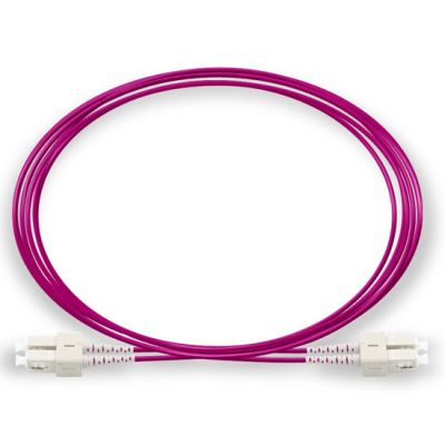 FBR-MM-OM4-LC-LC-60CM LC-LC (MM) MULTI MODE OM4 FIBER PATCH KABLO - 60 CM