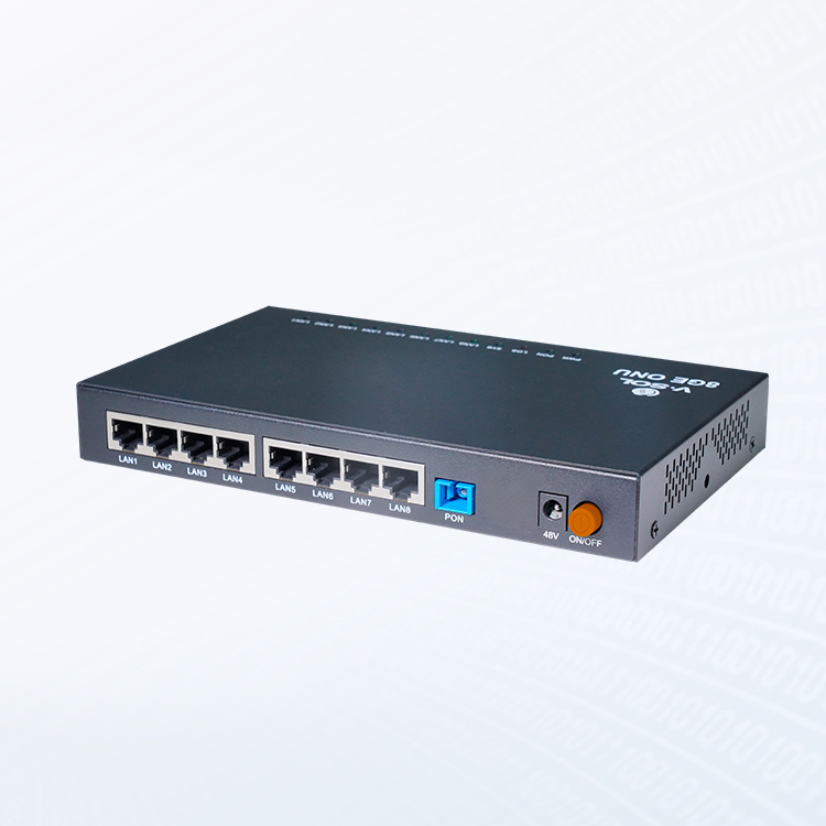 GPON-ONU-V2808-8GL VSOL 1XPON+8GE 