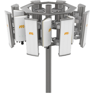 Mimosa-N5-45x2 N5-X45x2 4.9-6.4 GHz 45 Deg Sector Antenna, 19 dBi gain, 2 Port Sector Antenna